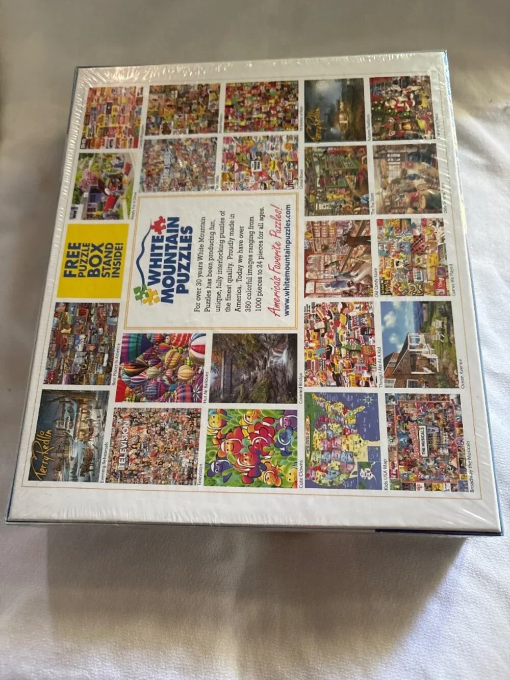 White Mountain Summer House 1000-Piece Jigsaw Puzzle Steve Crisp Larger Pieces
